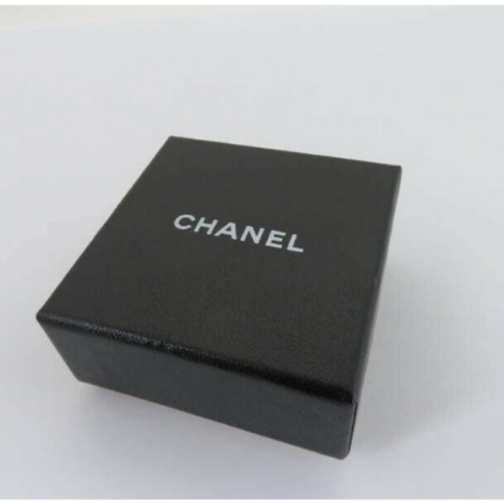AUTH CHANEL CC LOGO STRIPED PENDANT NECKLACE - Picture 11 of 11